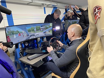 Состоялось торжественное открытие Киберарены в нашем ДОСААФ, с участием губернатора Калининградской области Беспрозванных Алексея Сергеевича.